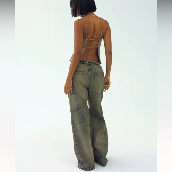 Free People Curvy Outlaw Jeans   NWOT - Picture 2 of 14